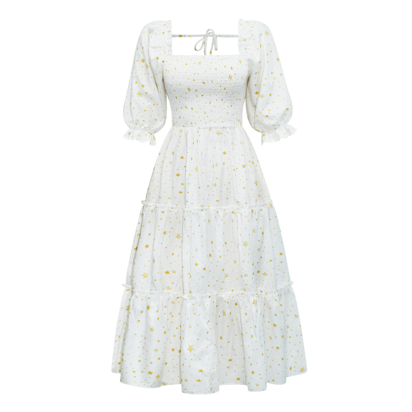 Floral Lantern Dress