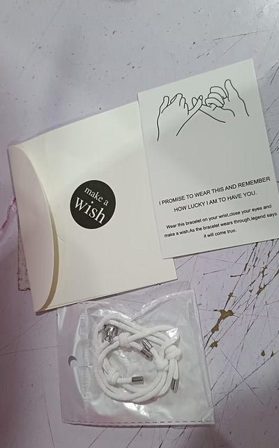 Nylon Magnetic Love Bracelet