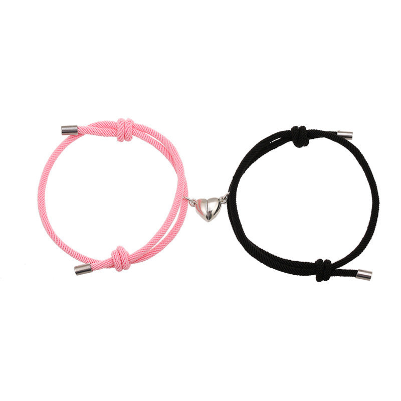 Nylon Magnetic Love Bracelet
