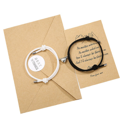 Nylon Magnetic Love Bracelet