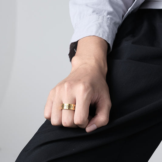 Matte Steel Ring