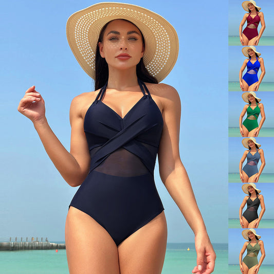 Mesh Halter One-Piece