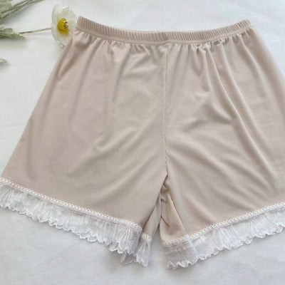 Women's Summer Ice Silk Lace Shorts