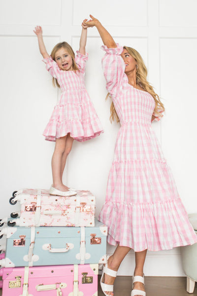 Floral Lantern Dress