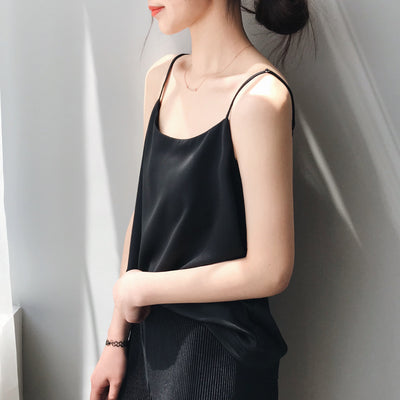 Women's Summer Satin Sling Vest