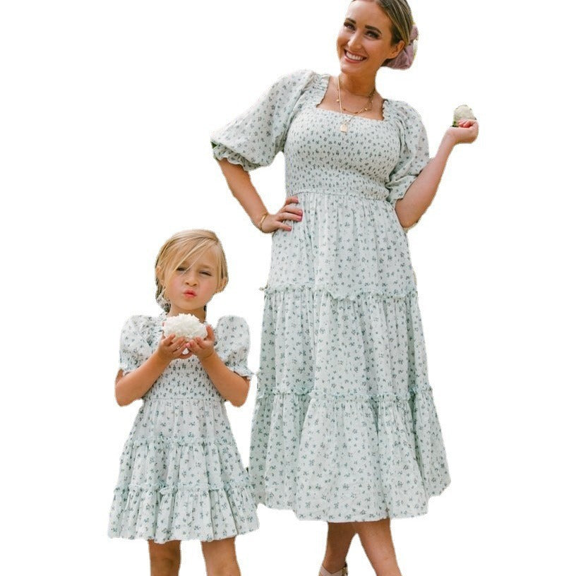 Floral Lantern Dress