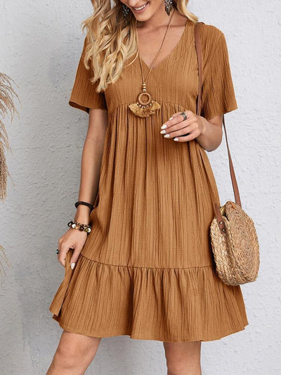 Women's Summer V-Neck Dress