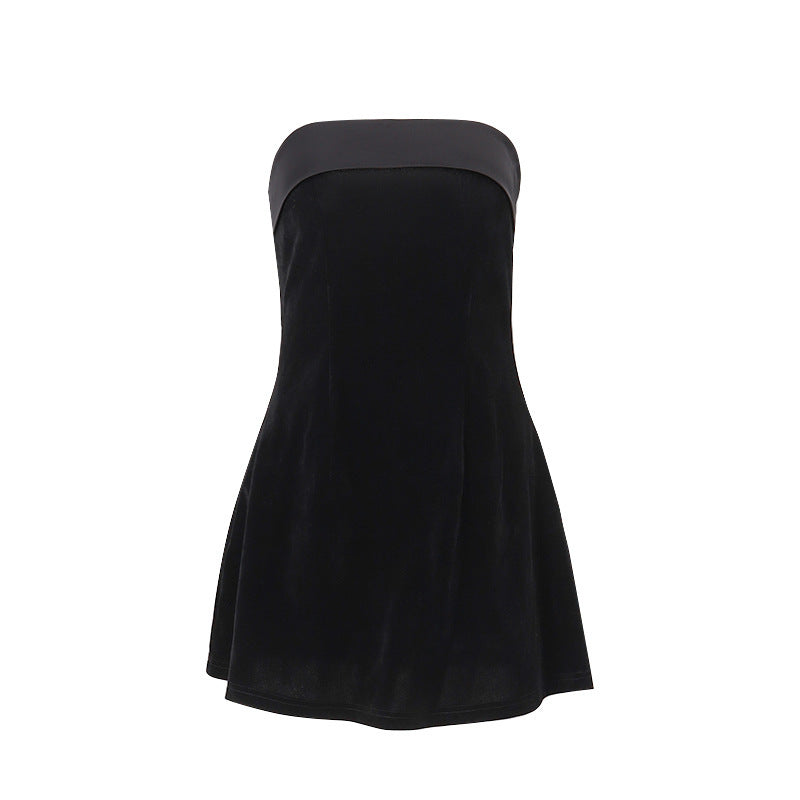 Women's Slim Tube Top Dress