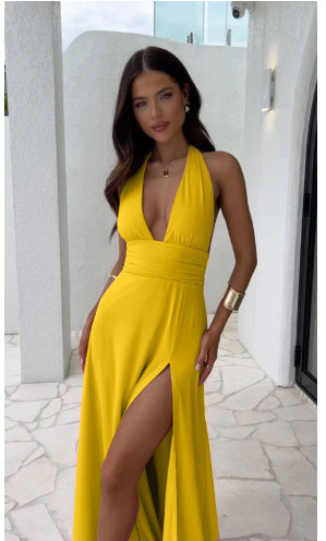 Women's Summer Halter Dress