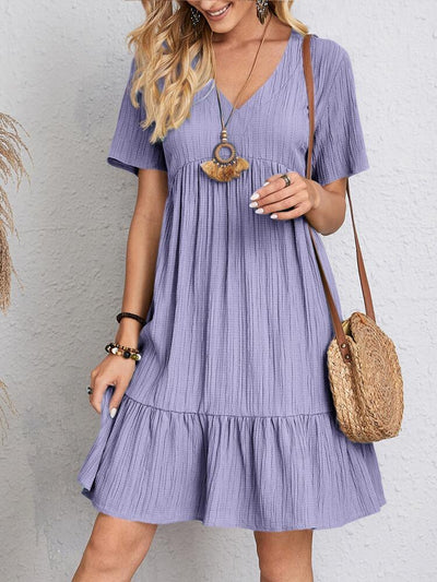 Women's Summer V-Neck Dress