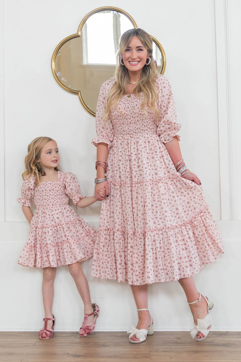 Floral Lantern Dress