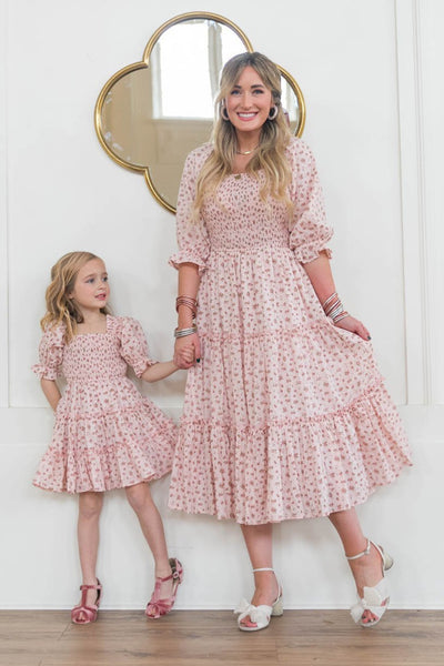 Floral Lantern Dress