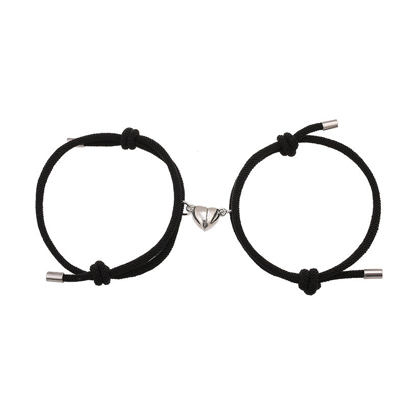 Nylon Magnetic Love Bracelet