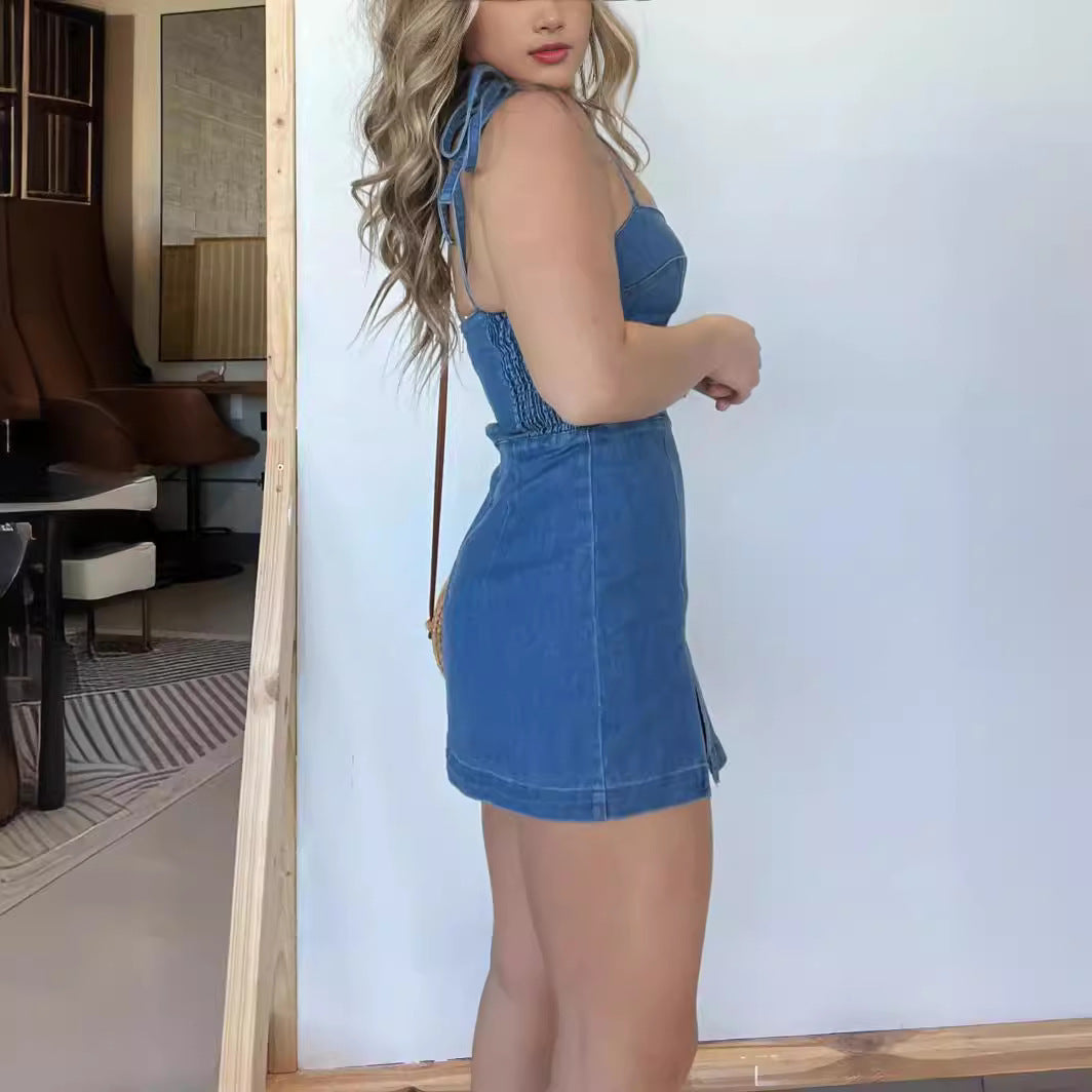 Women's Summer Denim Dress