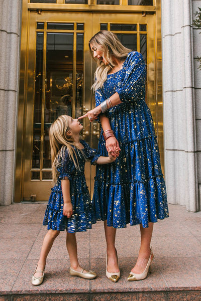 Floral Lantern Dress