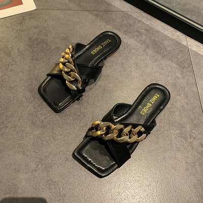 Women's Summer Chain Slippers